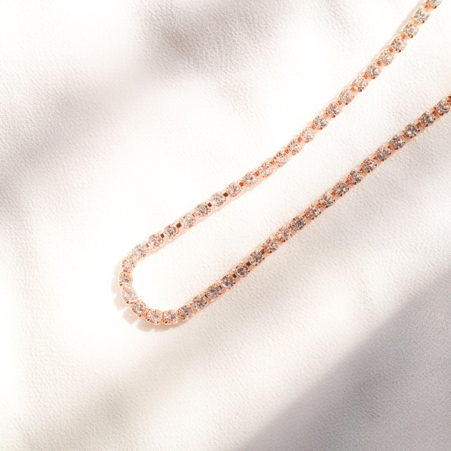 European and American style jewelry wholesale INS net red bella hadid with zircon collar collar choker clavicle chain