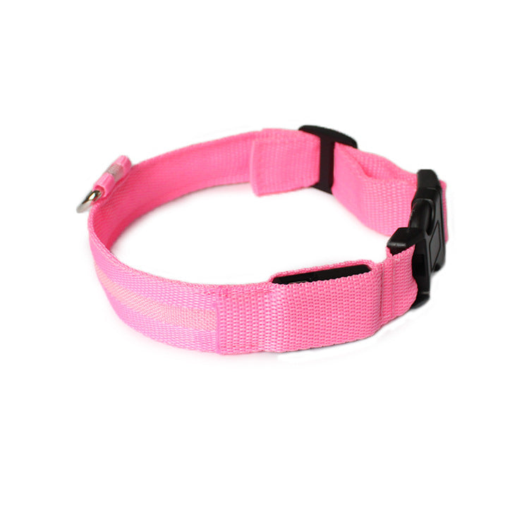 USB LED lights dog collar
