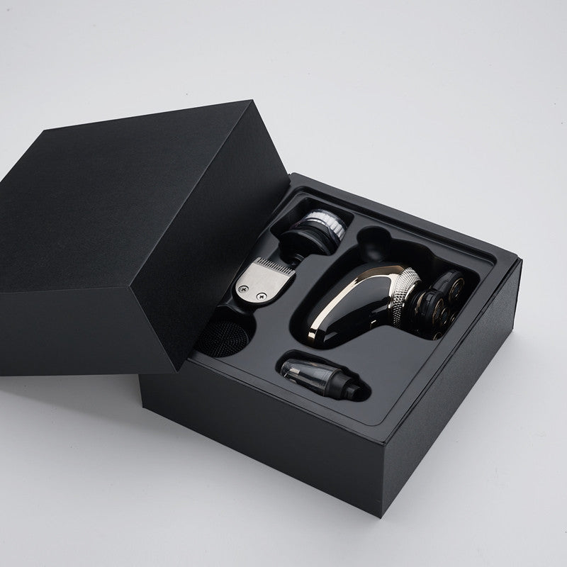 Li Ke's new digital display five-blade bald hair clipper razor rechargeable razor OEM OEM wholesale