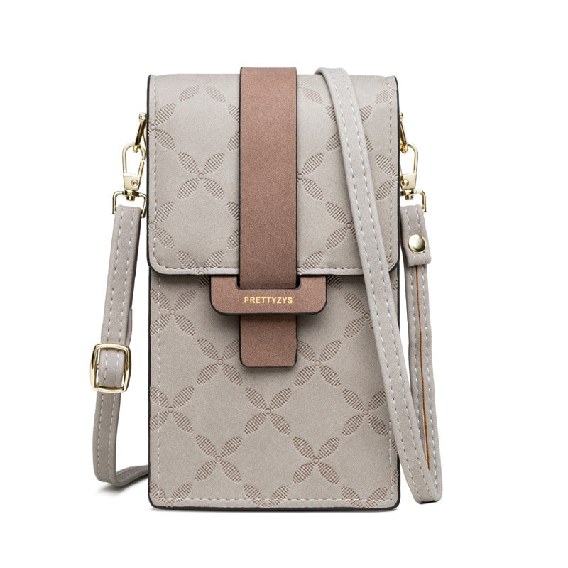Puriti messenger mobile phone bag female new style Japanese and Korean fashion large-capacity student single shoulder mini fresh small bag