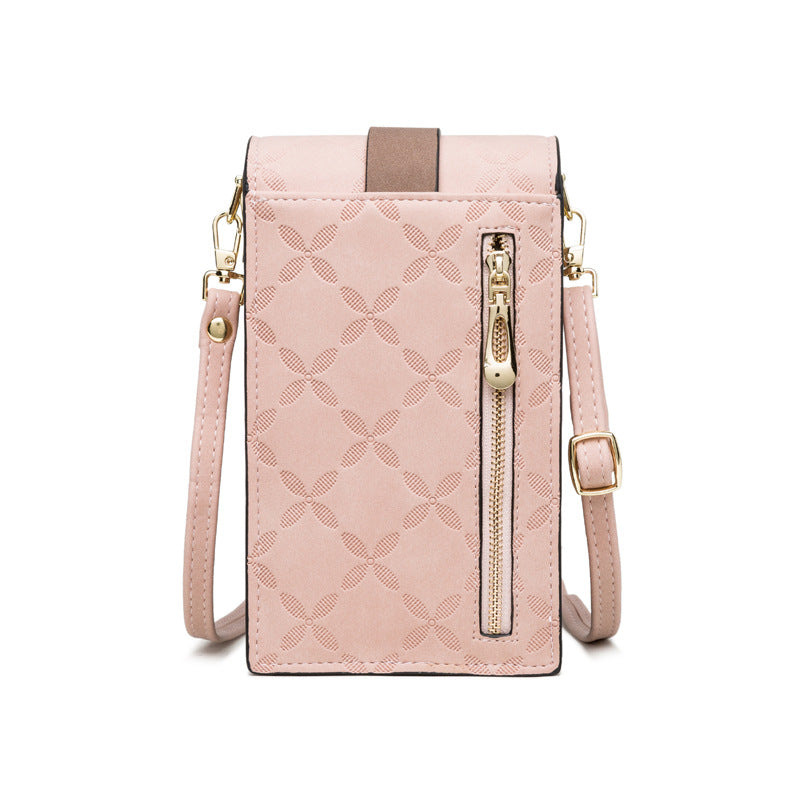 Puriti messenger mobile phone bag female new style Japanese and Korean fashion large-capacity student single shoulder mini fresh small bag