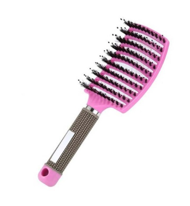 Large curved comb bristle hair massage comb curly hair styling comb curved row curly hair comb