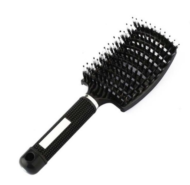Large curved comb bristle hair massage comb curly hair styling comb curved row curly hair comb