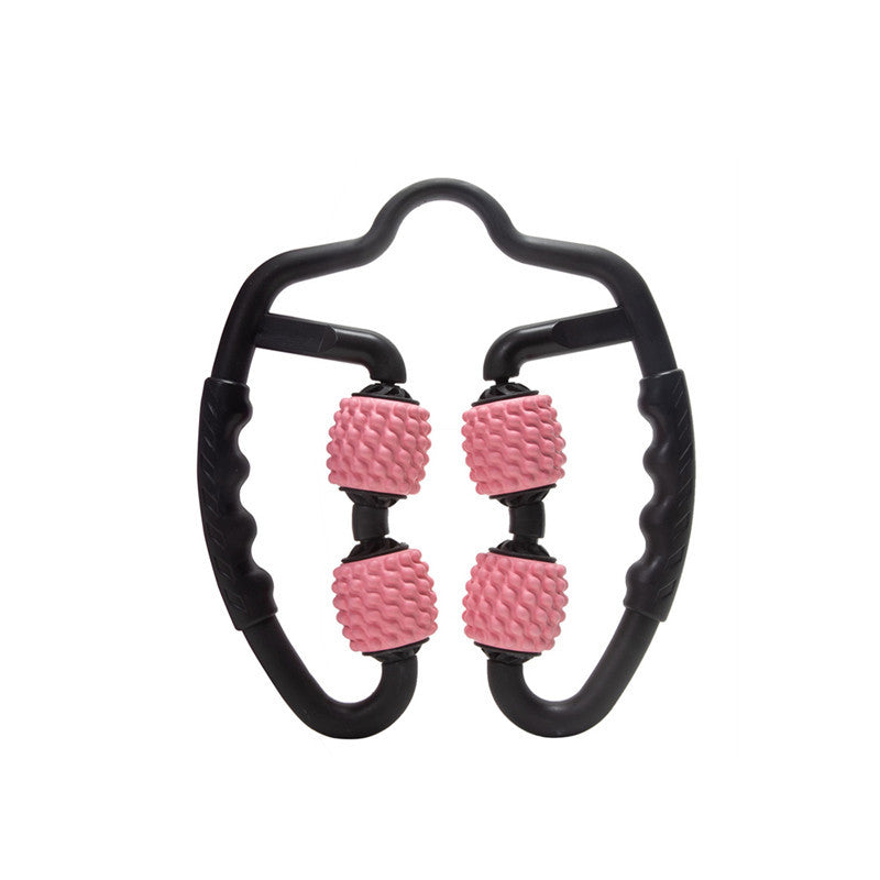 Muscle relaxation yoga massage stick stovepipe device leg clamp massager