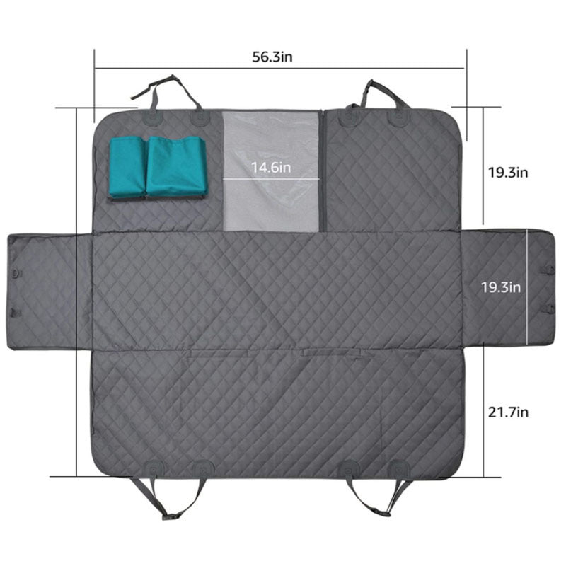 Amazon pet car cushion dog car cushion cushion Oxford cloth waterproof and dirty dog cushion factory direct sales