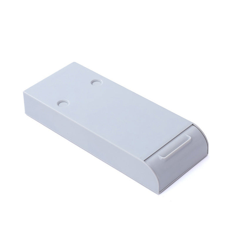 Paste drawer pen box under the creative desk desk hidden plastic storage small drawer student stationery box