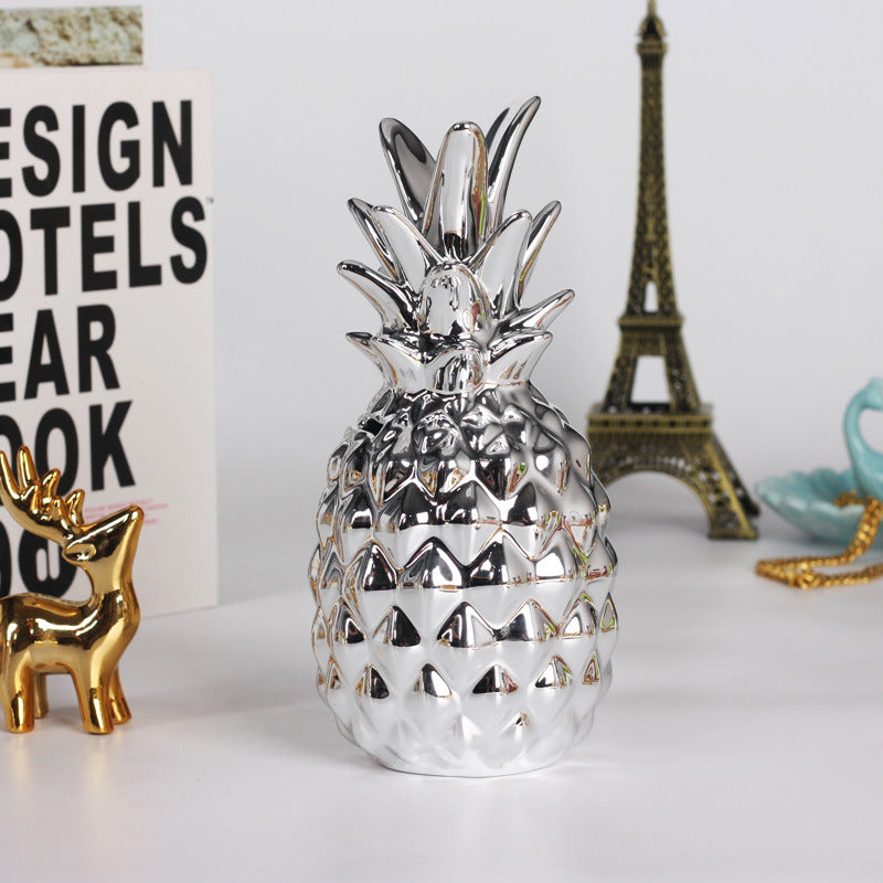 Ceramic Crafts Electroplating Jewelry Sealed Cans Storage Storage Canisters Hepin Gift Box Candy Cans Home Decoration Gifts