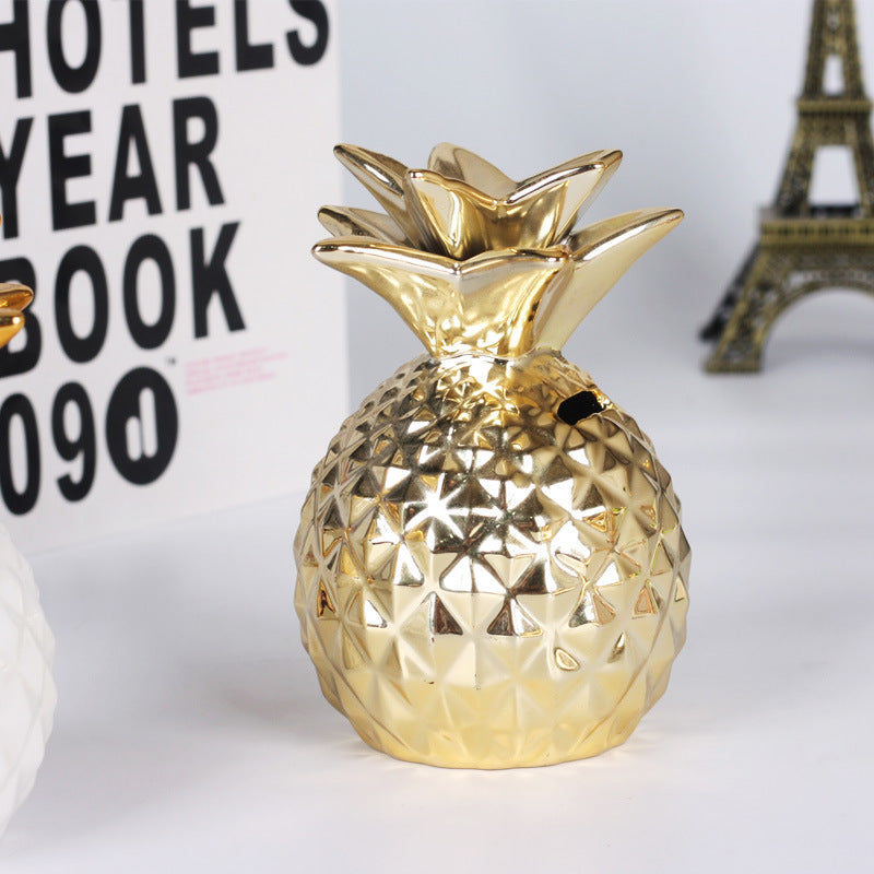 Ceramic Crafts Electroplating Jewelry Sealed Cans Storage Storage Canisters Hepin Gift Box Candy Cans Home Decoration Gifts