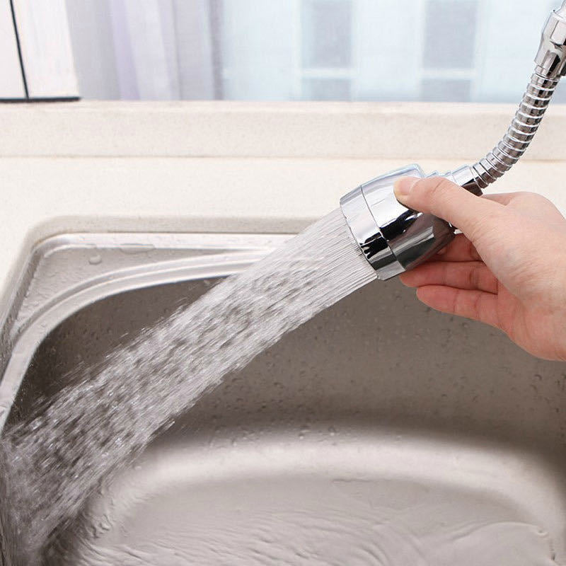 Faucet Splash-proof Head Spout Extender Filter Kitchen Shower Sprinkler Lengthen Water Saver Sprinkler Universal Bubbler