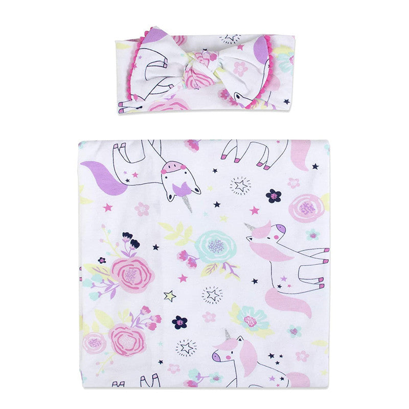 A49 Baby Bag Towel Hat Sleeping Bag Set Silkworm Cocoon-type Anti-shock Cotton Holder Swaddle Towel Newborn Hold Blanket