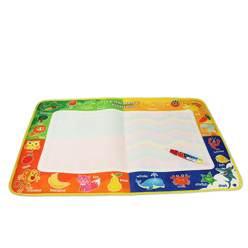 Large magical magic water canvas children's drawing and writing learning graffiti blanket drawing board clear water reuse