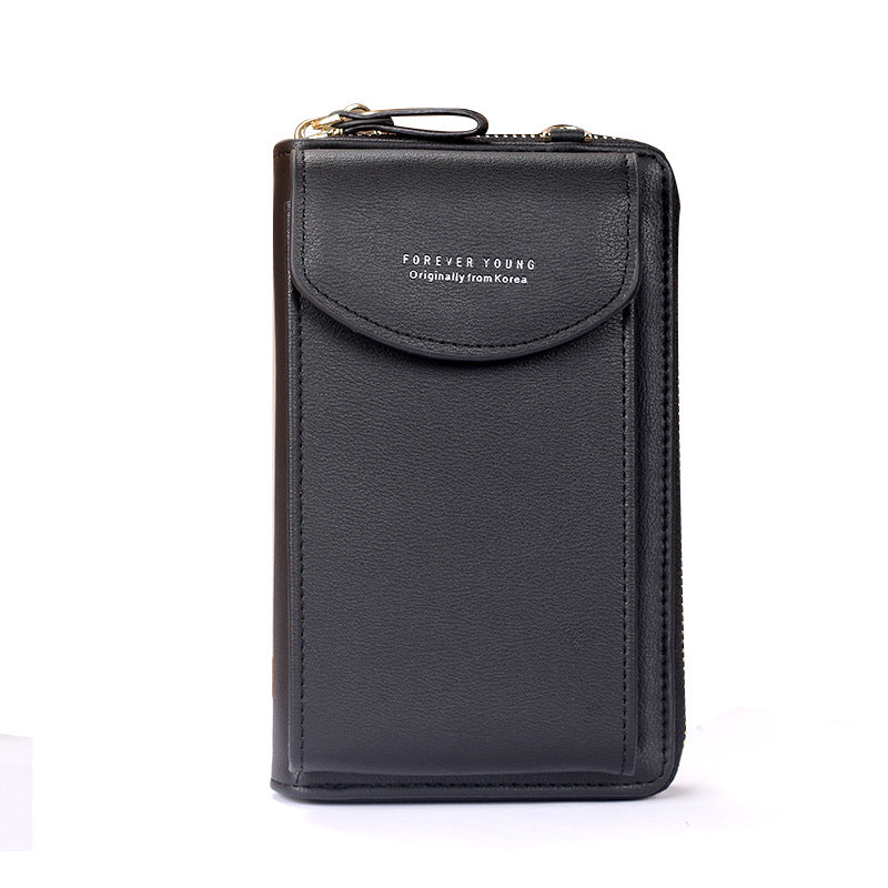 Baellerry 2020 Women Wallet Brand Cell Phone Wallet Big Card Holders Wallet Handbag Purse Clutch Messenger Shoulder Straps Bag
