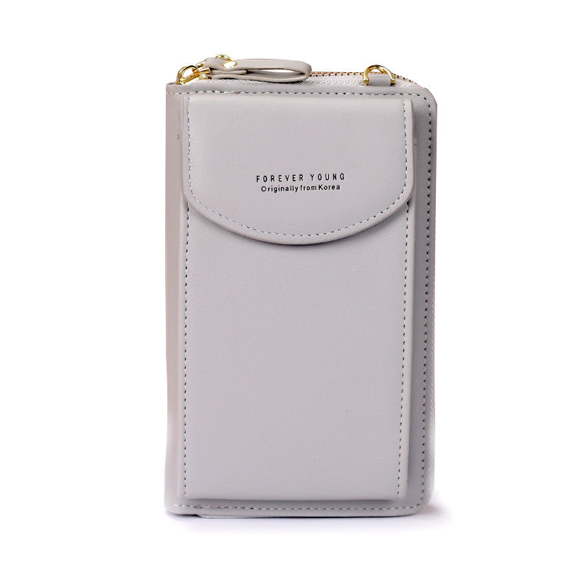Baellerry 2020 Women Wallet Brand Cell Phone Wallet Big Card Holders Wallet Handbag Purse Clutch Messenger Shoulder Straps Bag