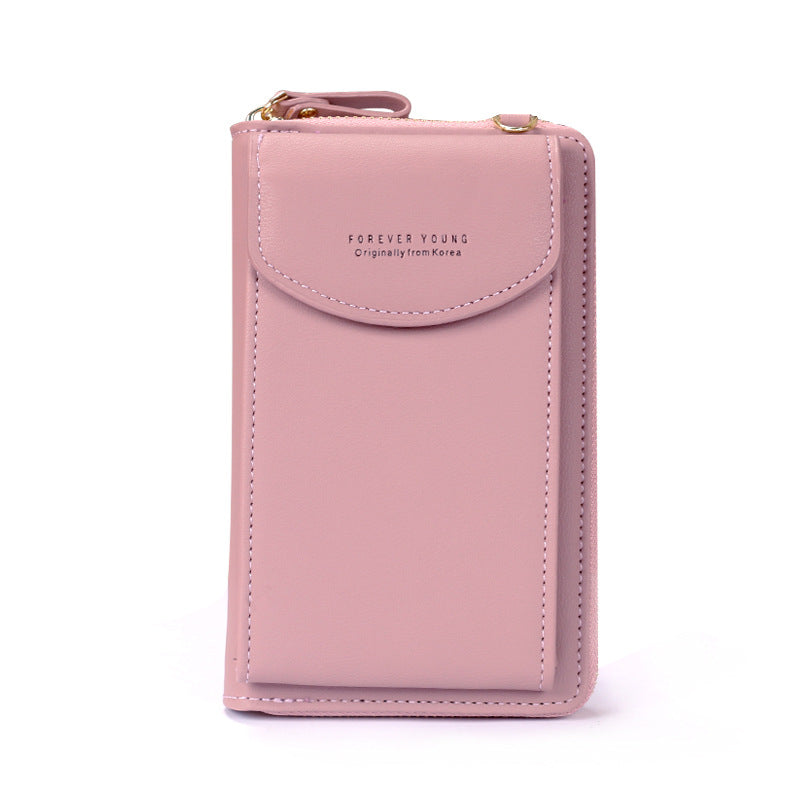 Baellerry 2020 Women Wallet Brand Cell Phone Wallet Big Card Holders Wallet Handbag Purse Clutch Messenger Shoulder Straps Bag