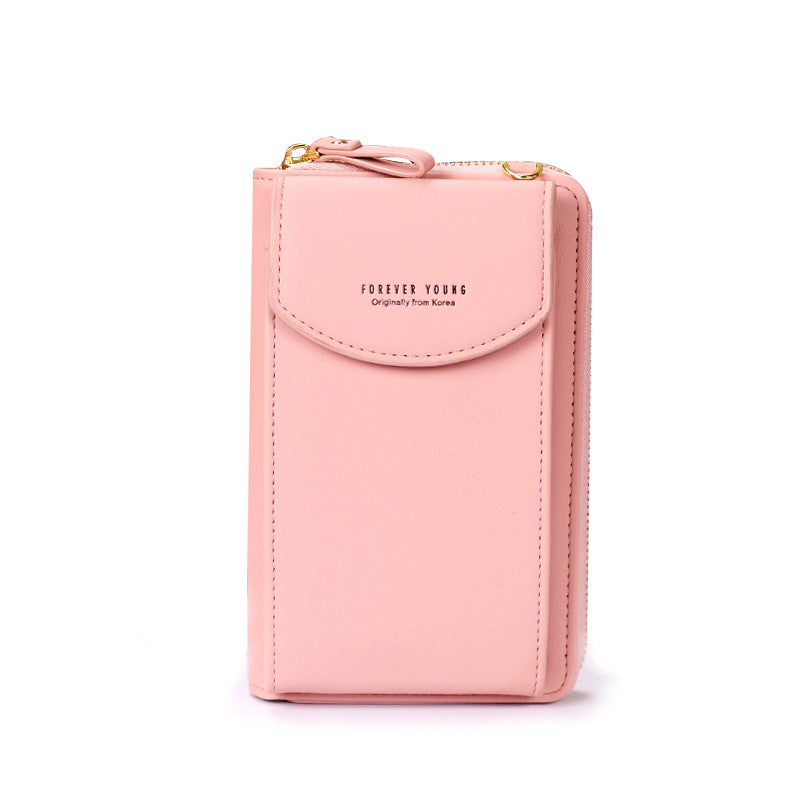 Baellerry 2020 Women Wallet Brand Cell Phone Wallet Big Card Holders Wallet Handbag Purse Clutch Messenger Shoulder Straps Bag