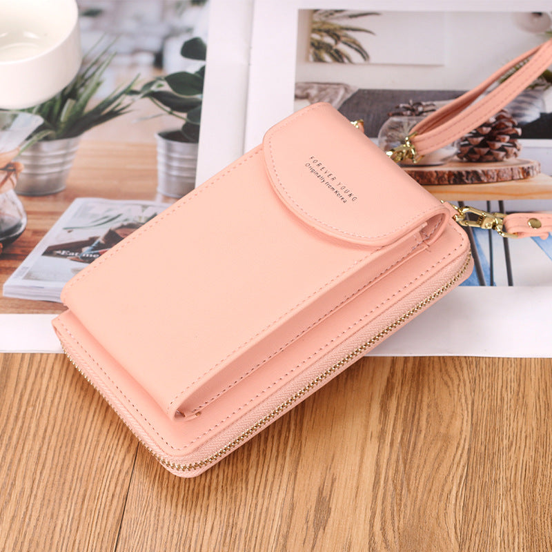 Baellerry 2020 Women Wallet Brand Cell Phone Wallet Big Card Holders Wallet Handbag Purse Clutch Messenger Shoulder Straps Bag