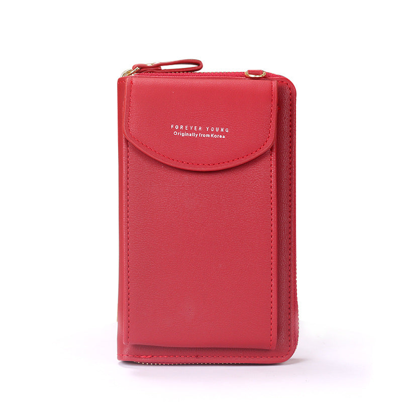 Baellerry 2020 Women Wallet Brand Cell Phone Wallet Big Card Holders Wallet Handbag Purse Clutch Messenger Shoulder Straps Bag
