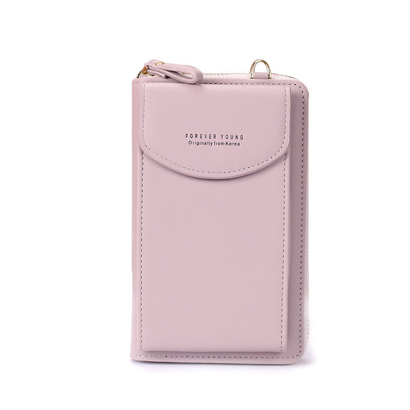 Baellerry 2020 Women Wallet Brand Cell Phone Wallet Big Card Holders Wallet Handbag Purse Clutch Messenger Shoulder Straps Bag