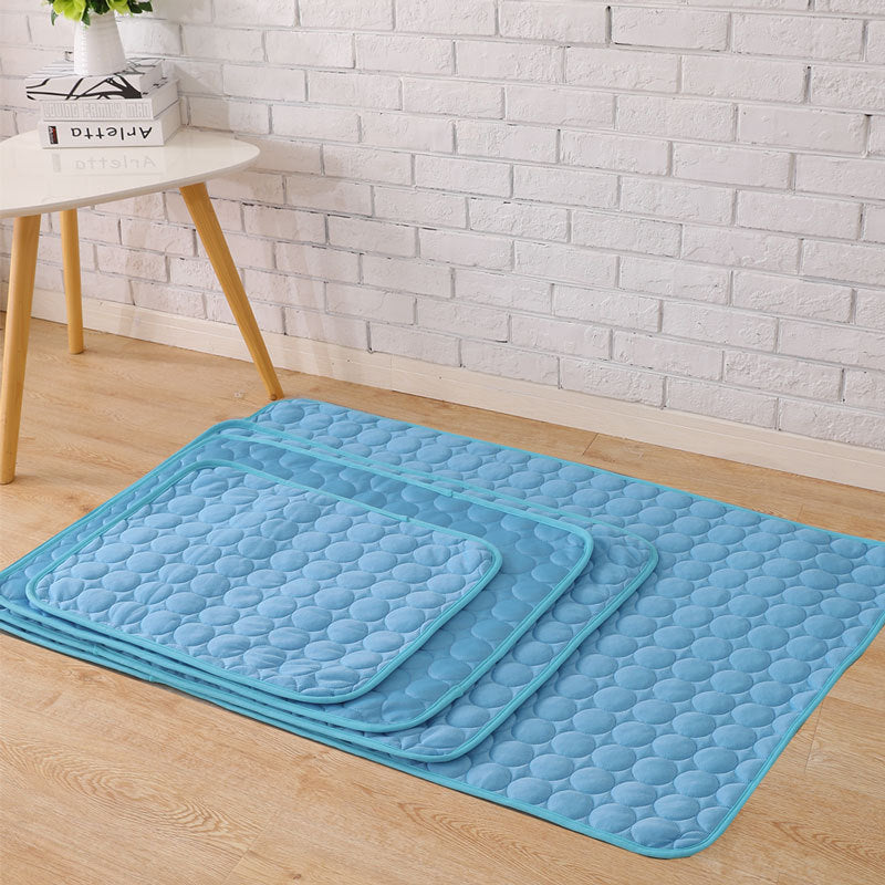 Cross-border new pet supplies wholesale summer mats pet mats ice silk cool pet doghouse cathouse manufacturers