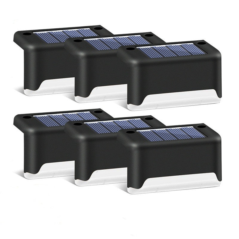 Wilder's new solar staircase lamp outdoor waterproof LED step lamp courtyard decoration landscape lamp railing lamp