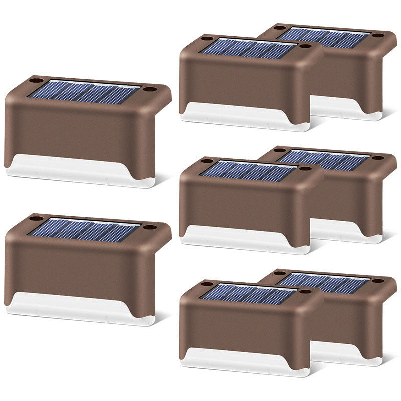 Wilder's new solar staircase lamp outdoor waterproof LED step lamp courtyard decoration landscape lamp railing lamp