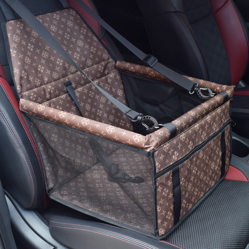 Pet car mat pouch dog safety seat waterproof and wear-resistant seat cushion thickening dog mat car mat pet car bag