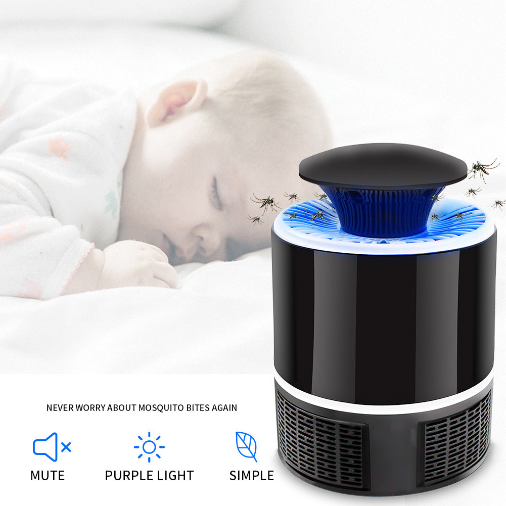 Fully automatic USB rechargeable physical mute mosquito killer lamp pregnant women household environmental protection mute mosquito trap mosquito killer