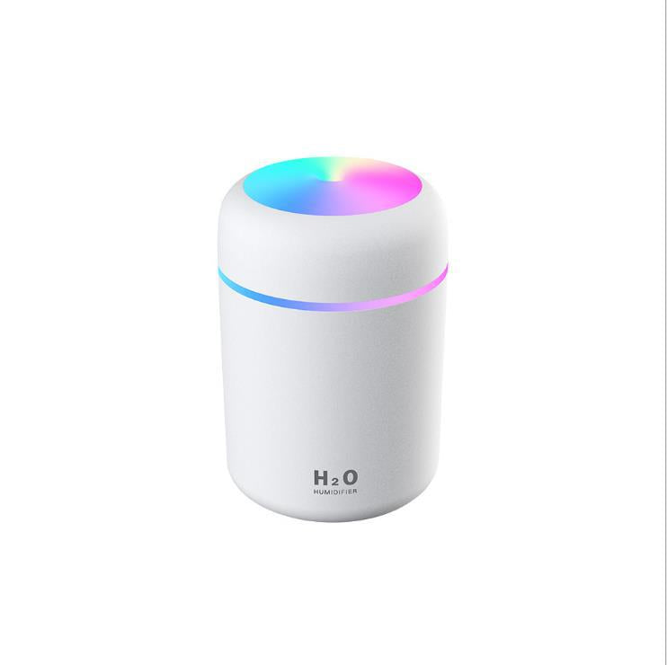 Creative colorful cup air humidifier home car portable USB mute color light cup humidifier custom gift