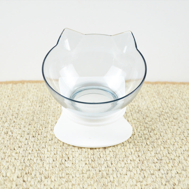 Cat bowl dog bowl cat double bowl non-slip pet cat pot cat food bowl cat dog food bowl protection spine pet bowl