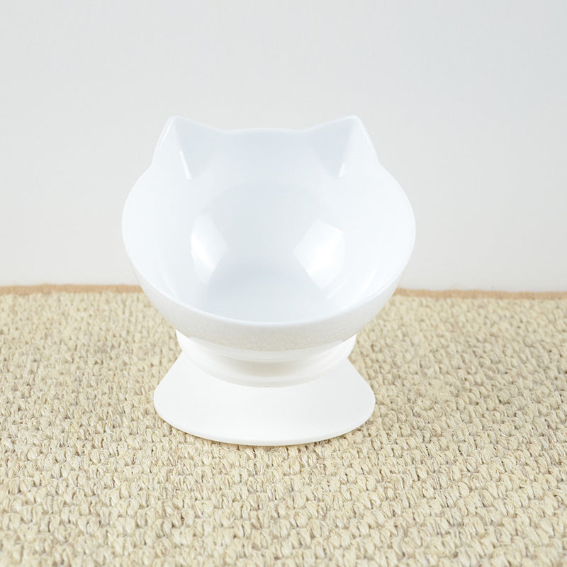 Cat bowl dog bowl cat double bowl non-slip pet cat pot cat food bowl cat dog food bowl protection spine pet bowl