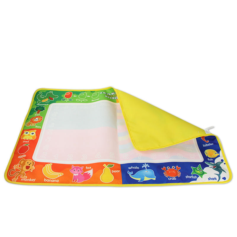 Large magical magic water canvas children's drawing and writing learning graffiti blanket drawing board clear water reuse