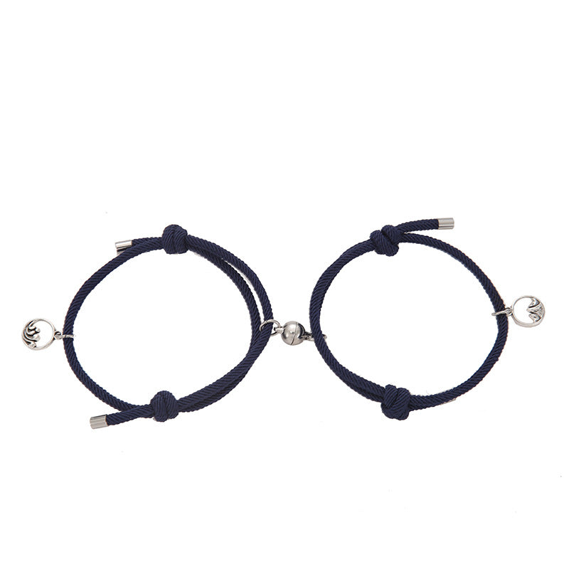 New Alloy Eachother Couple Bracelet