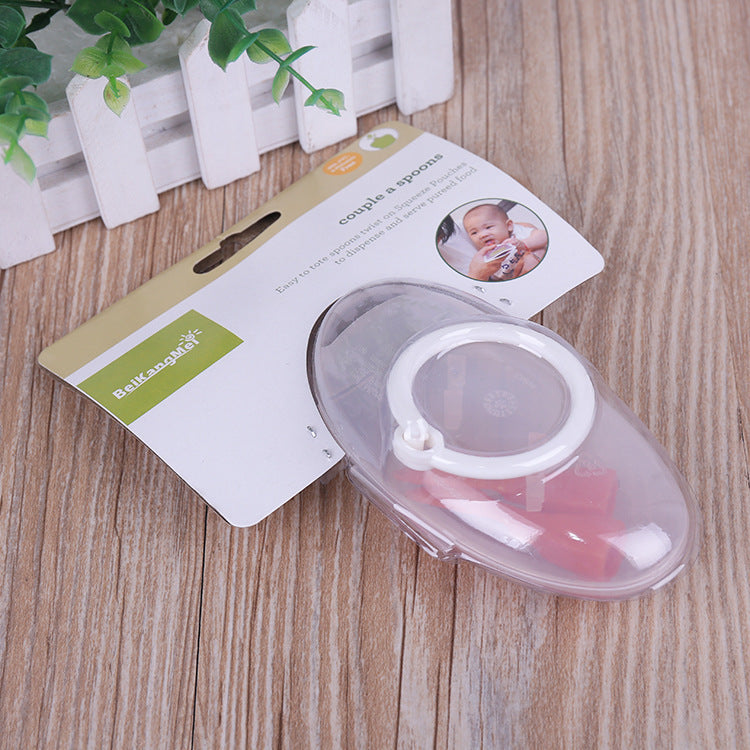 Household children's fruit puree squeezer Becom US kitchen sub-packing extruder baby food supplement fruit fried machine