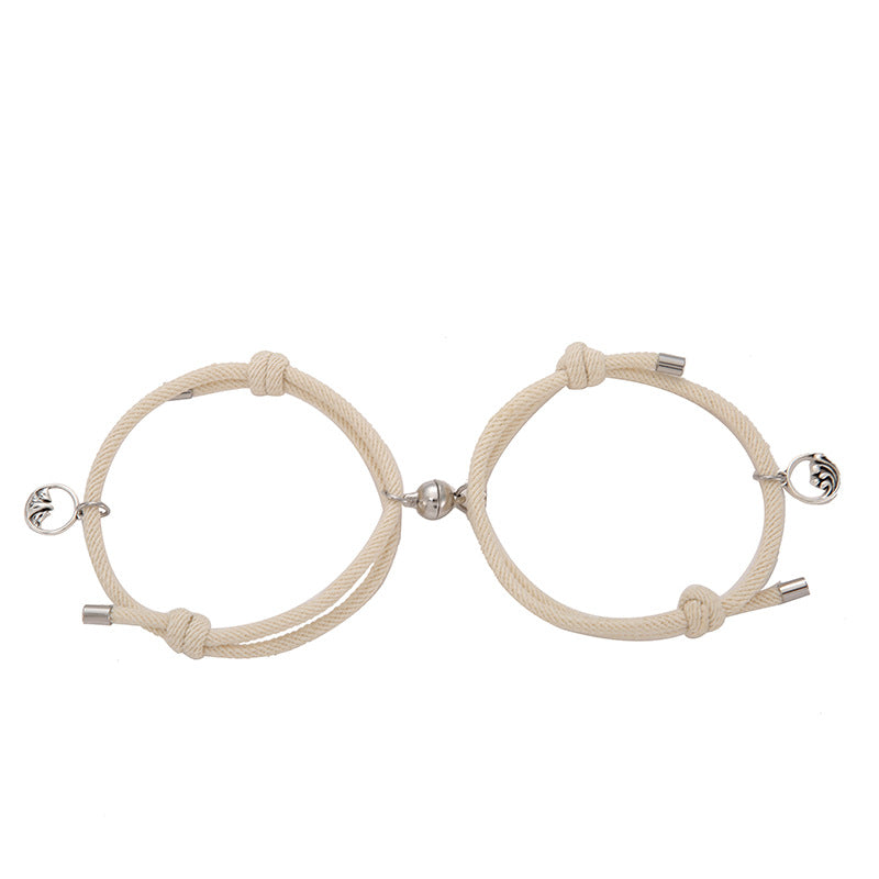 New Alloy Eachother Couple Bracelet