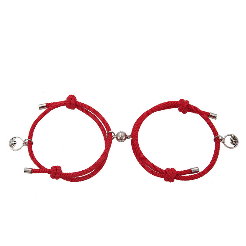 New Alloy Eachother Couple Bracelet
