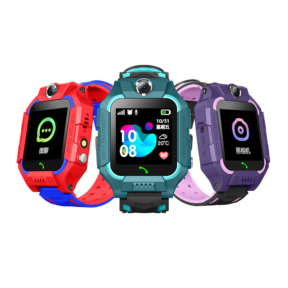 Q12 Smart Watch LBS Kid SmartWatches Baby Watch 1.44 Inch Voice Chat GPS Finder Locator Tracker Anti Lost Monitor with Box