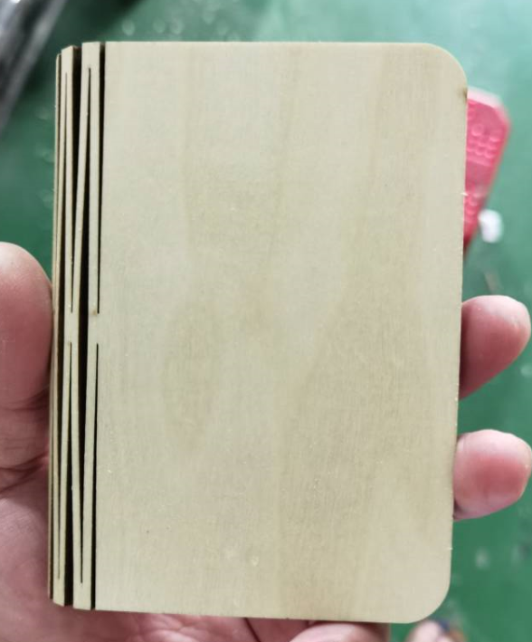 Mini book light creative gift flip folding wooden book light custom USB charging night light LED book light