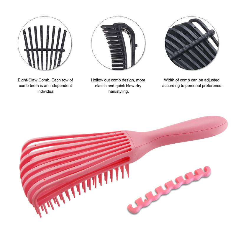 YBLNTEK Detangling Hair Brush Scalp Massage Hair Comb Detangling Brush for Curly Hair Brush Detangler Hairbrush Women Men Salon