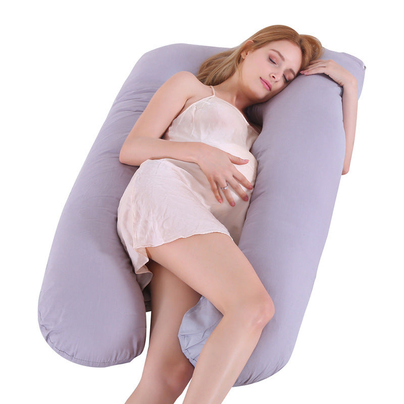 Factory direct sale multifunctional cotton washable cotton removable and washable maternity pillow waist side sleeping pillow Amazon wholesale
