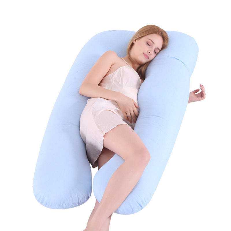 Factory direct sale multifunctional cotton washable cotton removable and washable maternity pillow waist side sleeping pillow Amazon wholesale