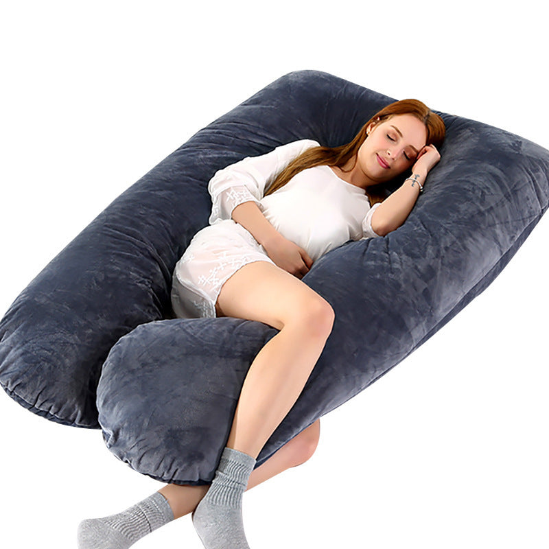 Factory direct sale multifunctional cotton washable cotton removable and washable maternity pillow waist side sleeping pillow Amazon wholesale