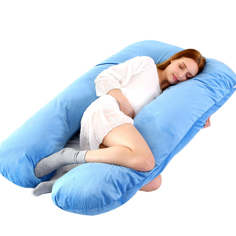 Factory direct sale multifunctional cotton washable cotton removable and washable maternity pillow waist side sleeping pillow Amazon wholesale