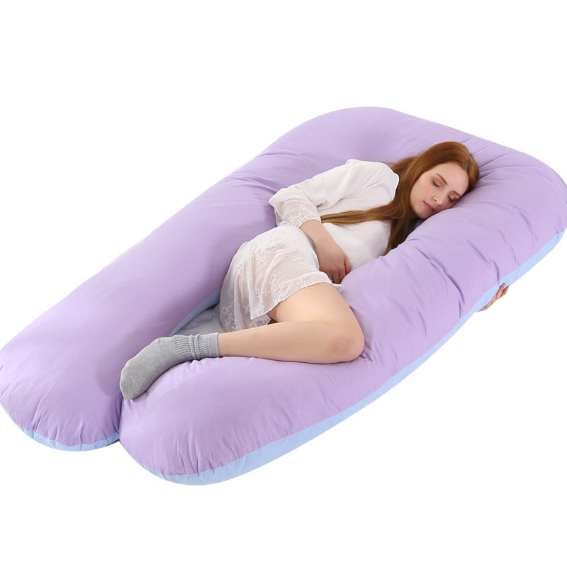 Factory direct sale multifunctional cotton washable cotton removable and washable maternity pillow waist side sleeping pillow Amazon wholesale