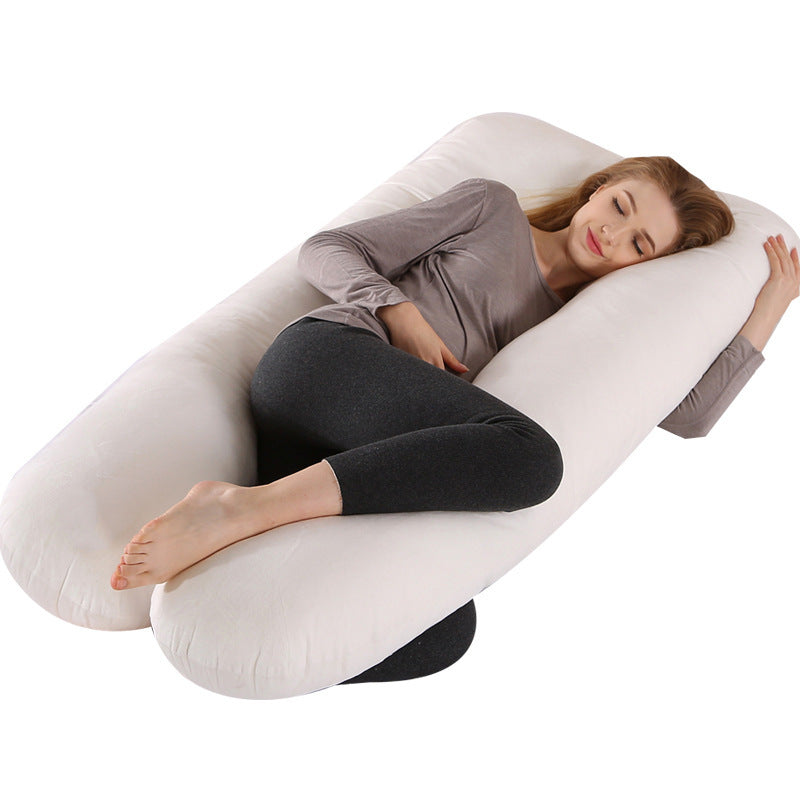 Factory direct sale multifunctional cotton washable cotton removable and washable maternity pillow waist side sleeping pillow Amazon wholesale