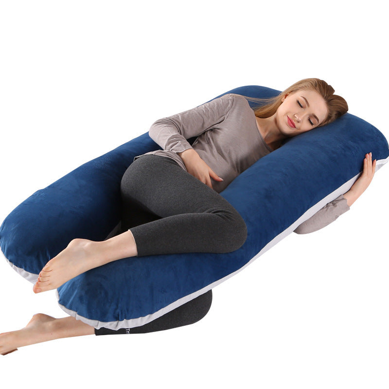 Factory direct sale multifunctional cotton washable cotton removable and washable maternity pillow waist side sleeping pillow Amazon wholesale