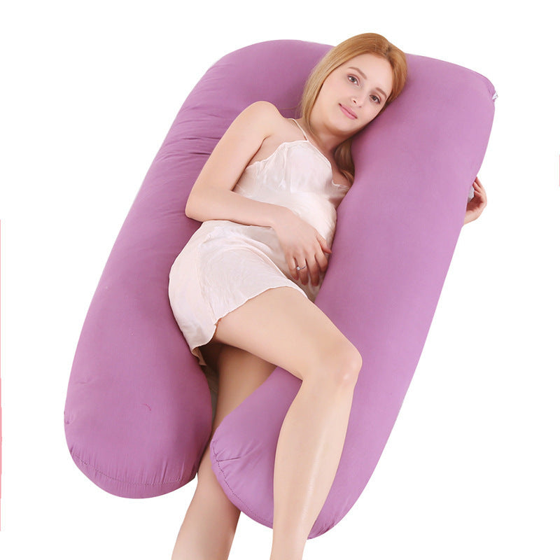Factory direct sale multifunctional cotton washable cotton removable and washable maternity pillow waist side sleeping pillow Amazon wholesale