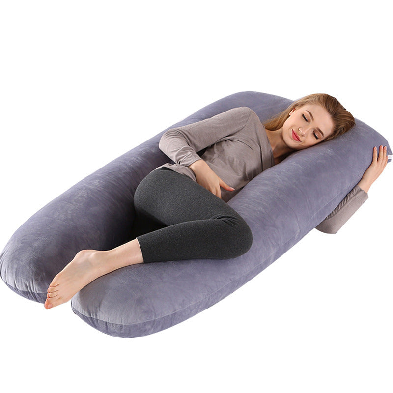 Factory direct sale multifunctional cotton washable cotton removable and washable maternity pillow waist side sleeping pillow Amazon wholesale