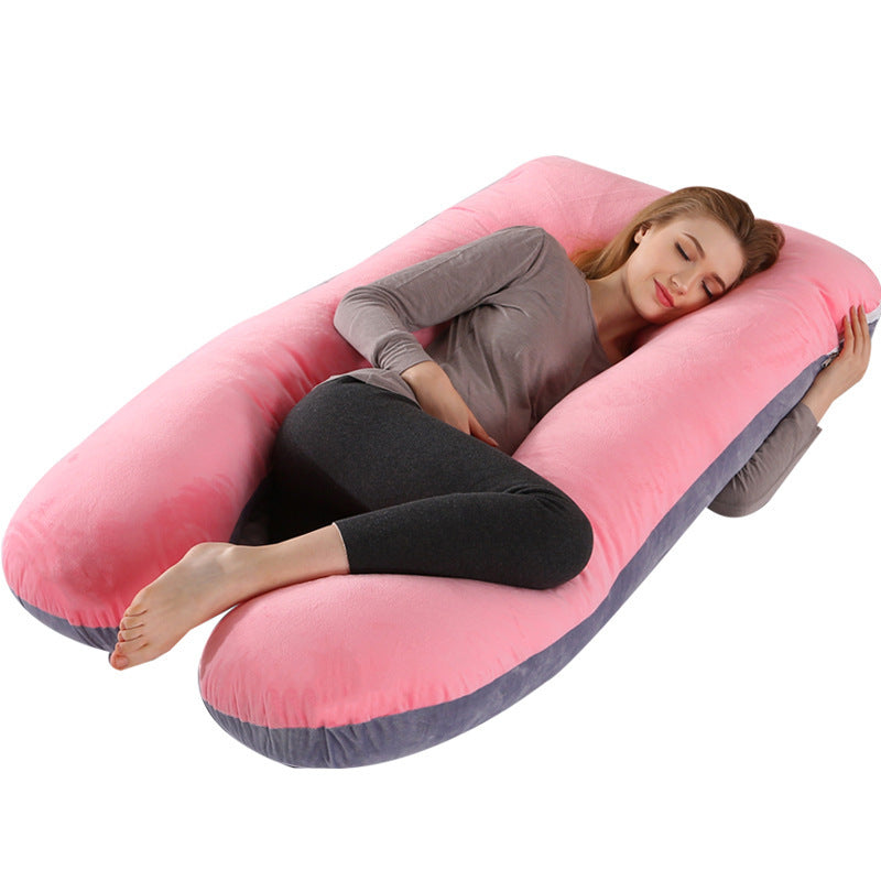 Factory direct sale multifunctional cotton washable cotton removable and washable maternity pillow waist side sleeping pillow Amazon wholesale