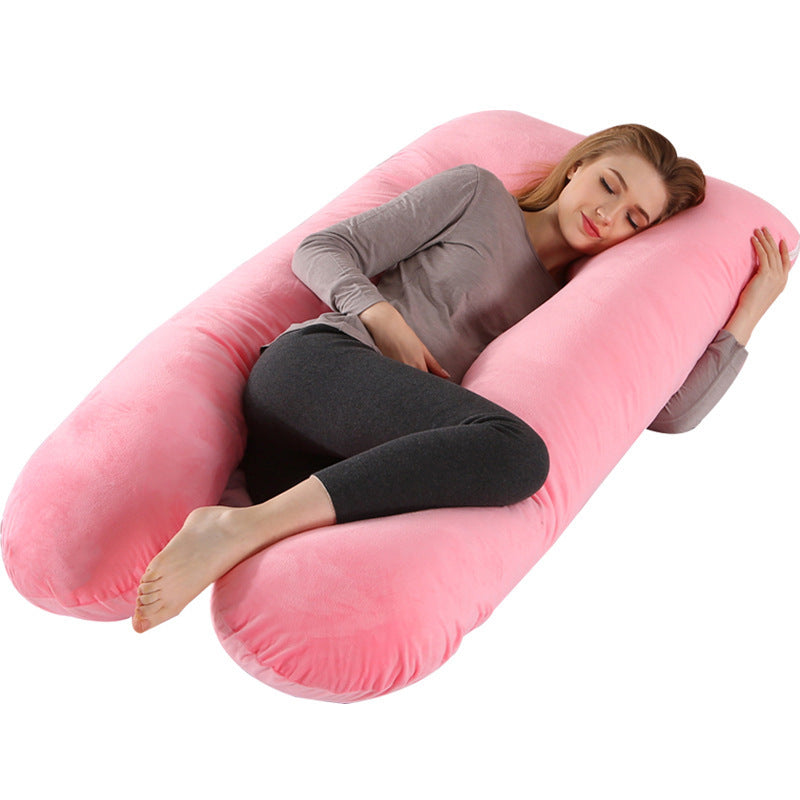 Factory direct sale multifunctional cotton washable cotton removable and washable maternity pillow waist side sleeping pillow Amazon wholesale