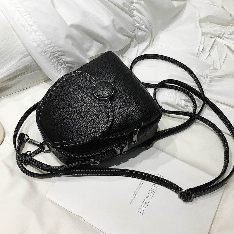 Backpack female 2019 new Korean version of Harajuku student small school bag shoulder messenger bag mini backpack travel bag